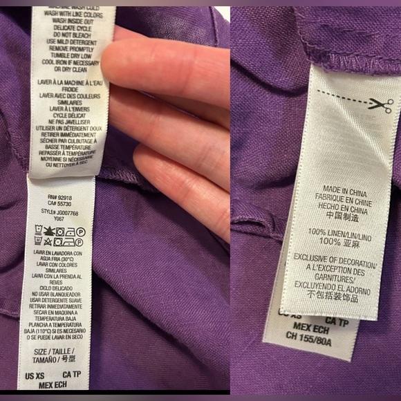 Juicy Couture Linen Beach Dress - Sz XS - Picture 12 of 17